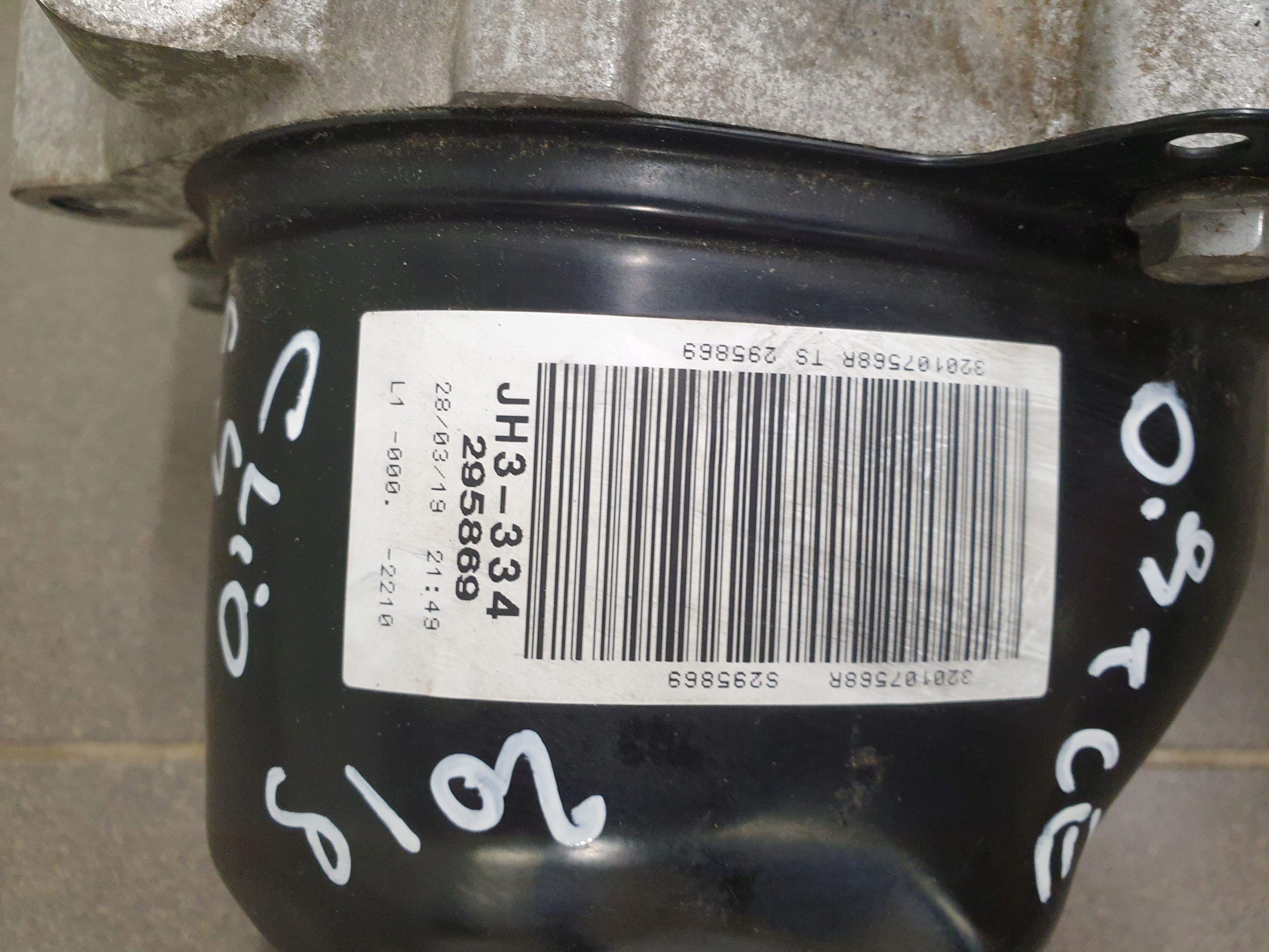 Getriebe RENAULT CLIO 4 IV 0.9 TCE JH3-334