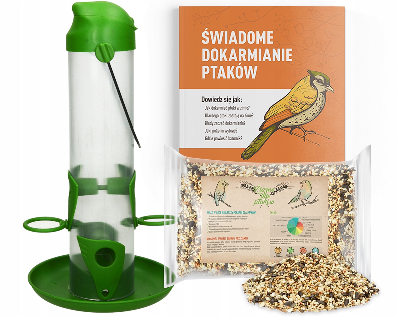 

Karmnik Wiszący Karmidło Na Karme Dla Ptaków 700ml