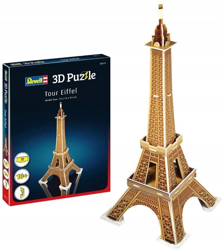 

Revell Puzzle 3D Wieża Eiffla Paryż Francja