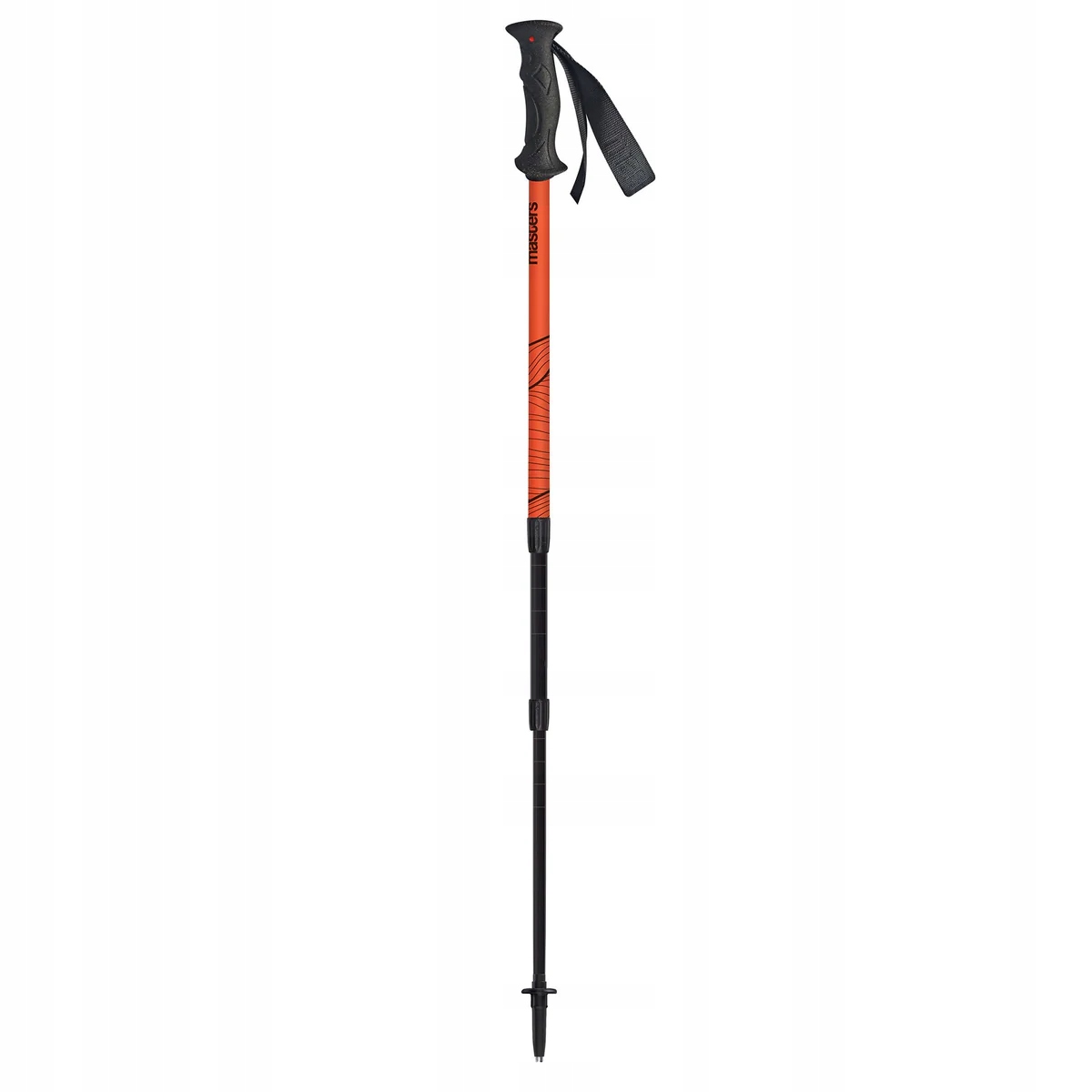 Kije trekingowe Masters Scout Antishock Css, Sunset Orange/red uniwersalny