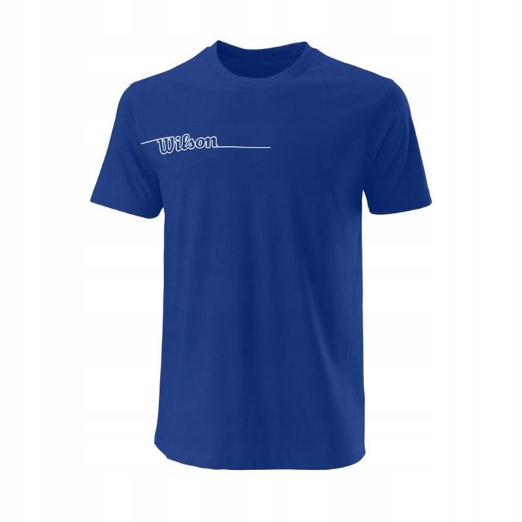 Pánské Tričko Wilson Team II Tech Tee Royal