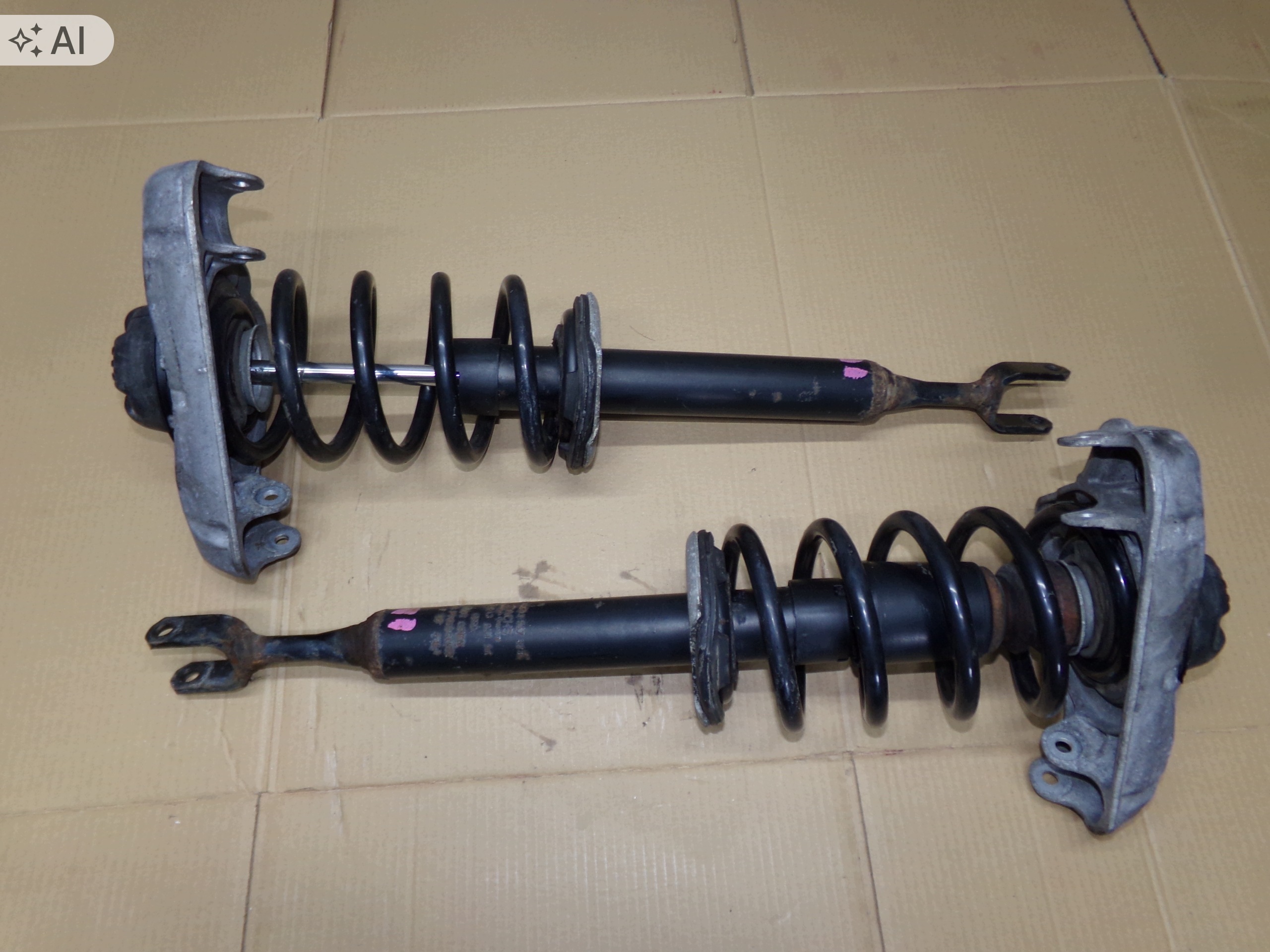 shock absorber spring front AUDI A4 B6 1.6
