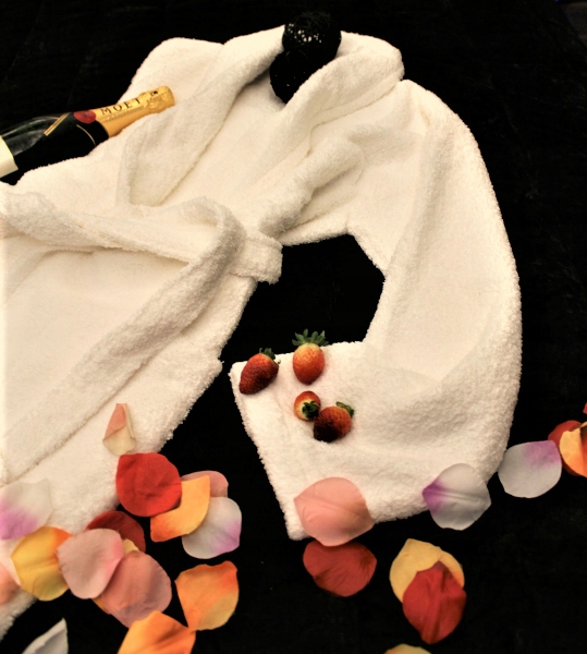 Froté župan hotelové kvality Spa, silný, 100% Bavlna, velikost 3XL