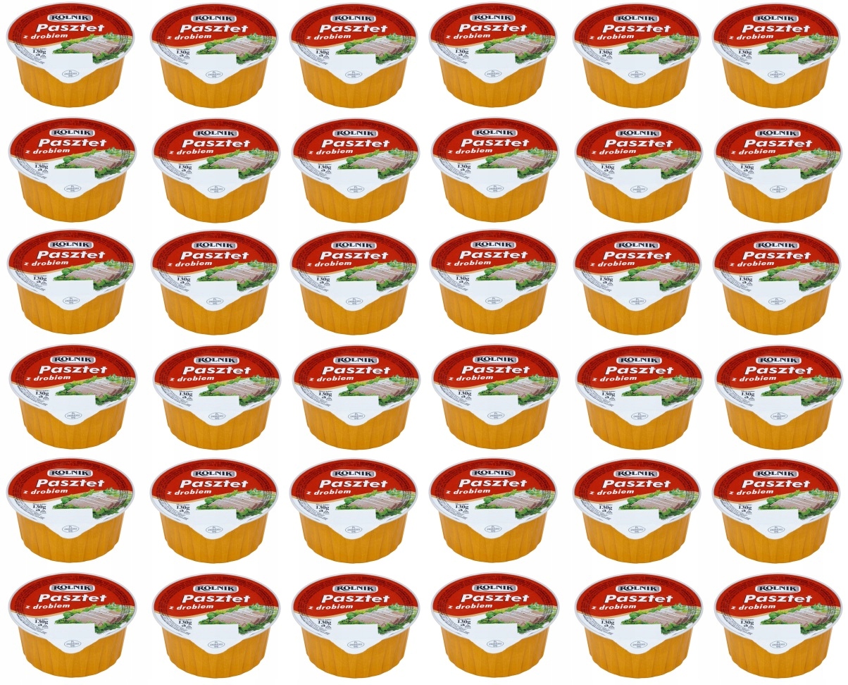 Levně 36x 130g Rolnik Paštika s drůbežím Kartonem