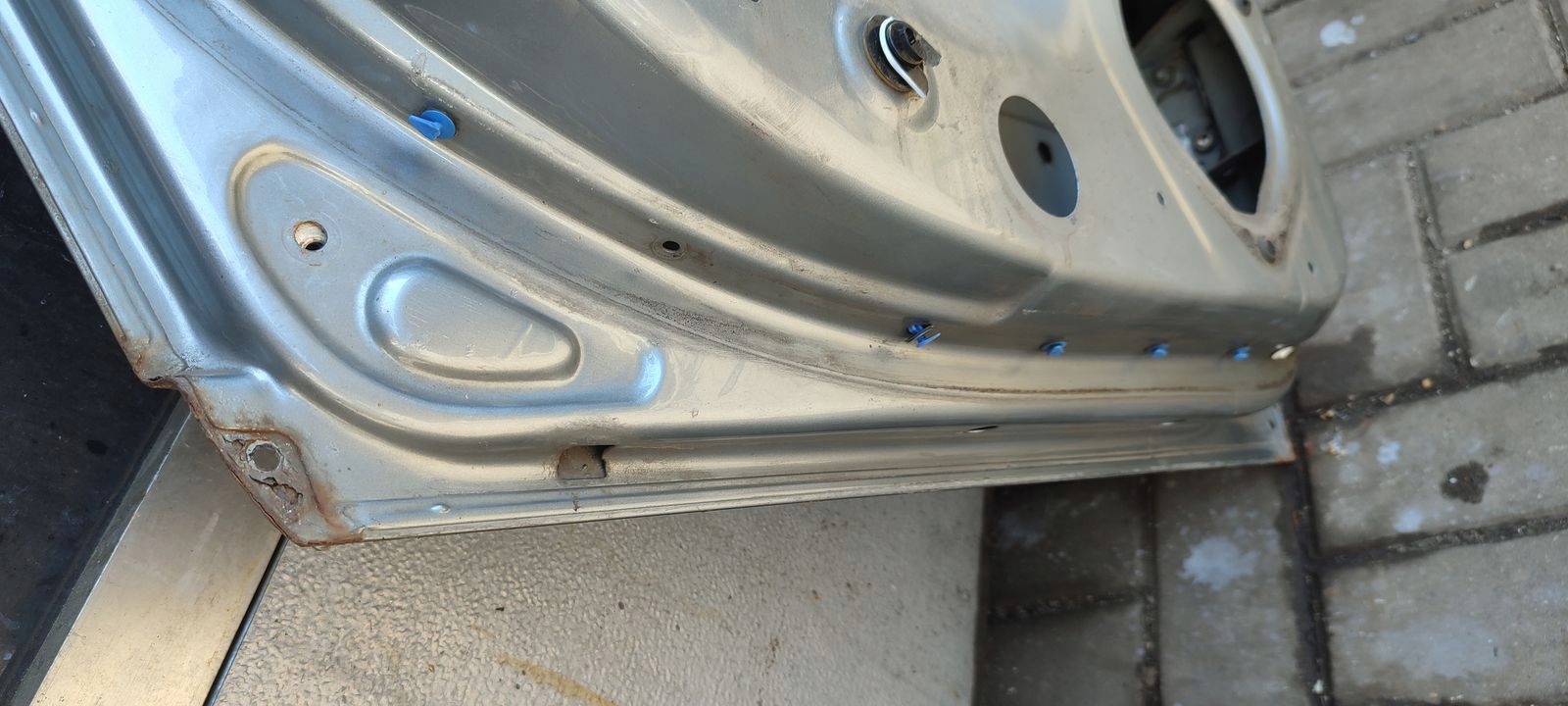 door rear part rear. left Audi A4 B7 kombi LY7G