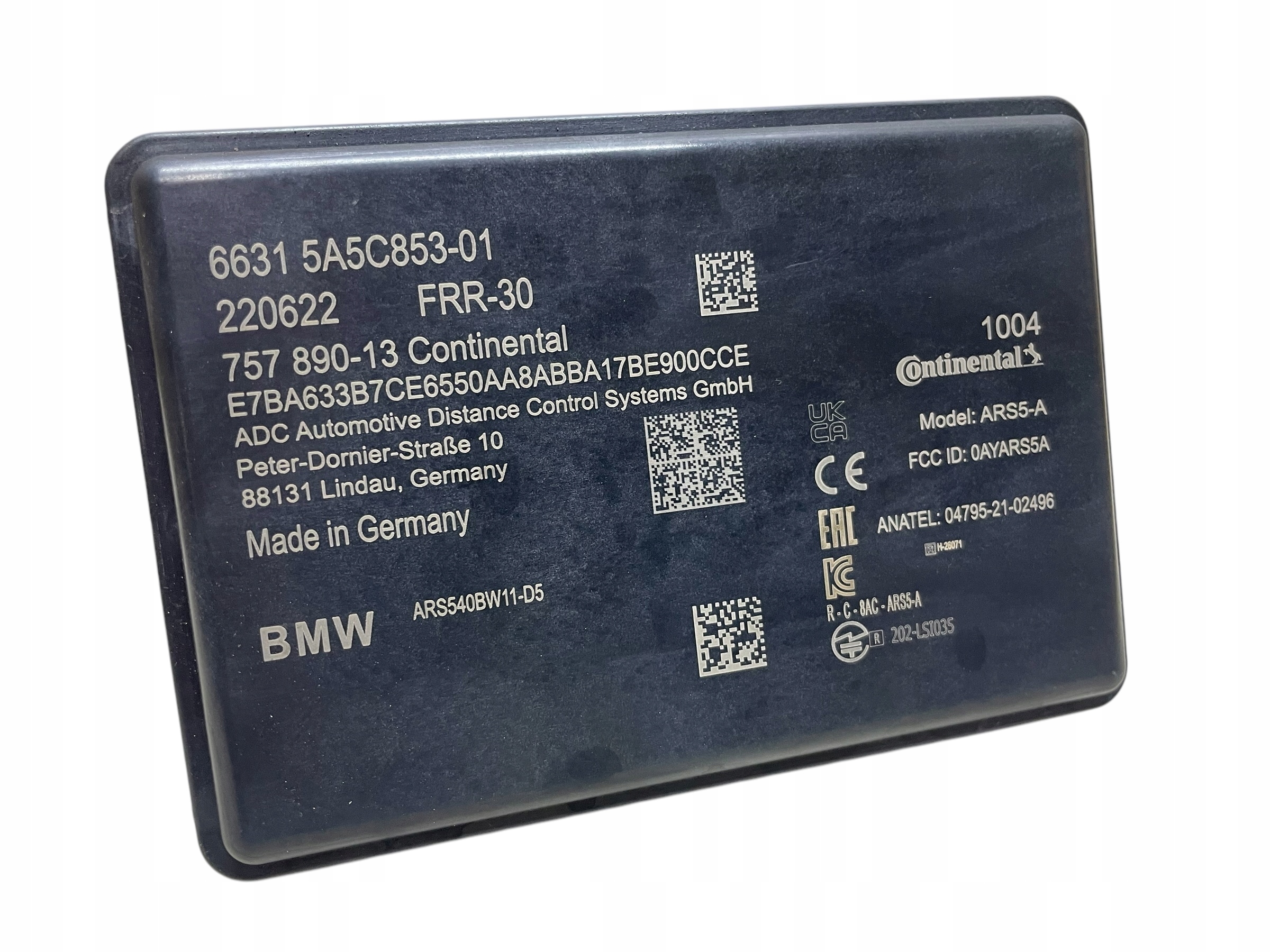 RADAR SENSOR nárazníku předek FRR-30 CONTINENTAL BMW IX I20