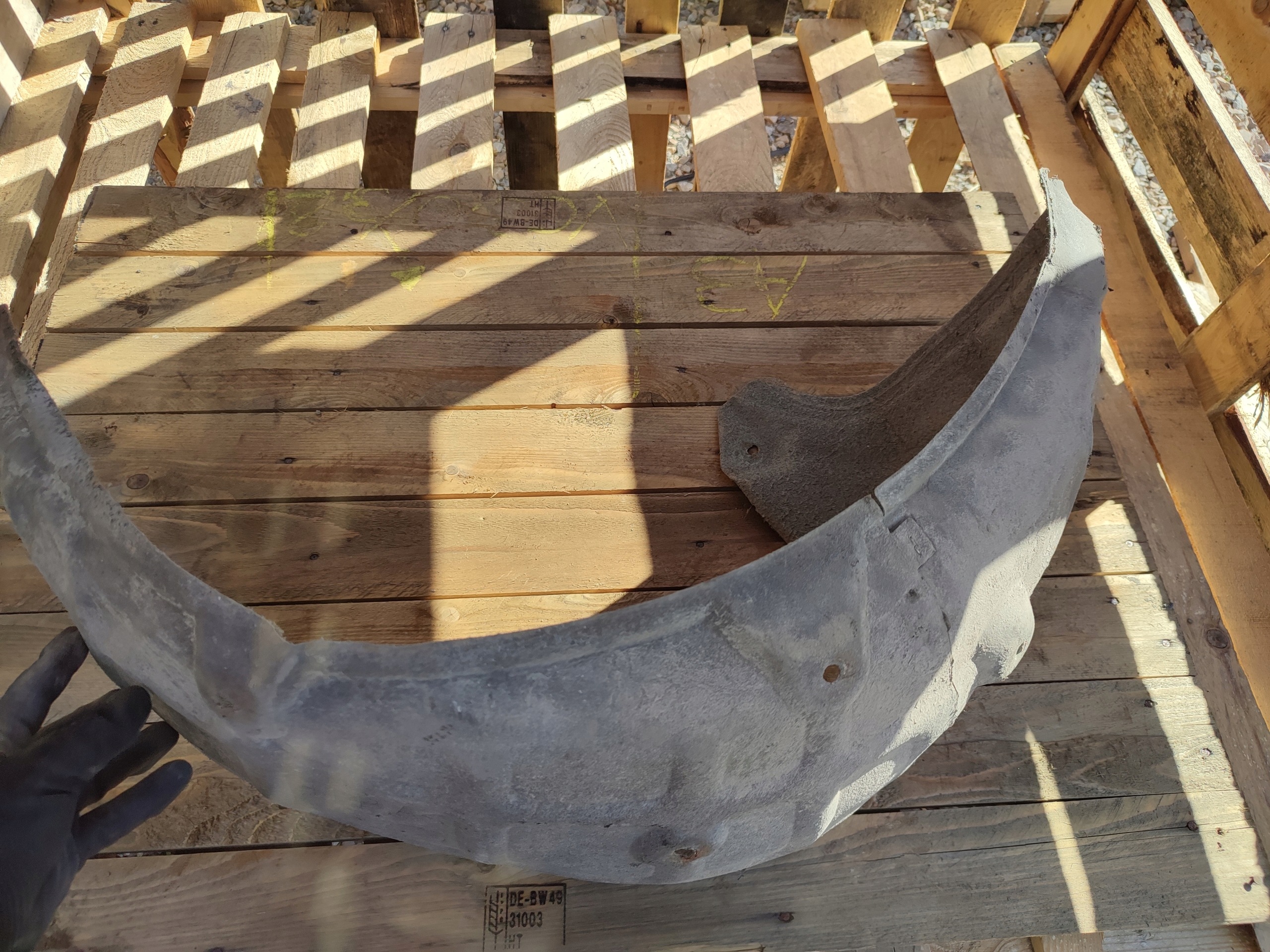 mudguard right rear part right rear. Mazda 6 GJ kombi