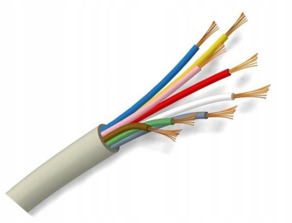 

Kabel przewód sterowniczy Liyy 8x0,25 bez ekranu