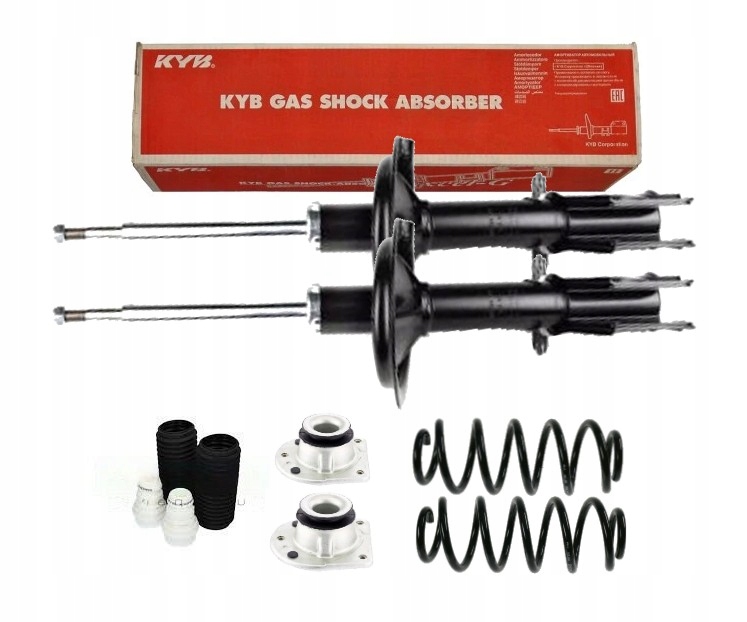AMORTYZATORY KYB PRZÓD PEŁNY ZESTAW FIAT DOBLO
