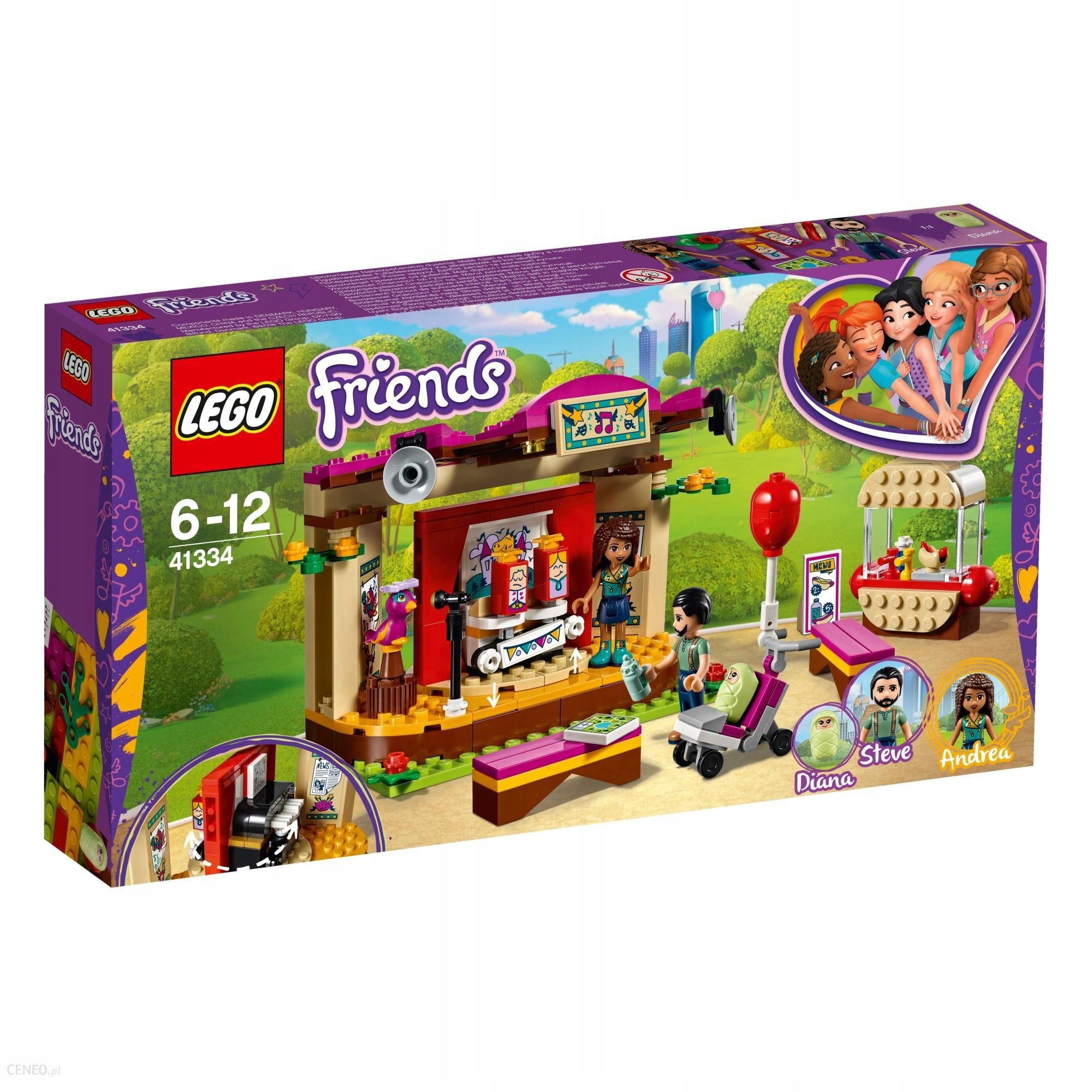 Lego Friends 41334 Show Andrei V Parku Nové Gdaňsky