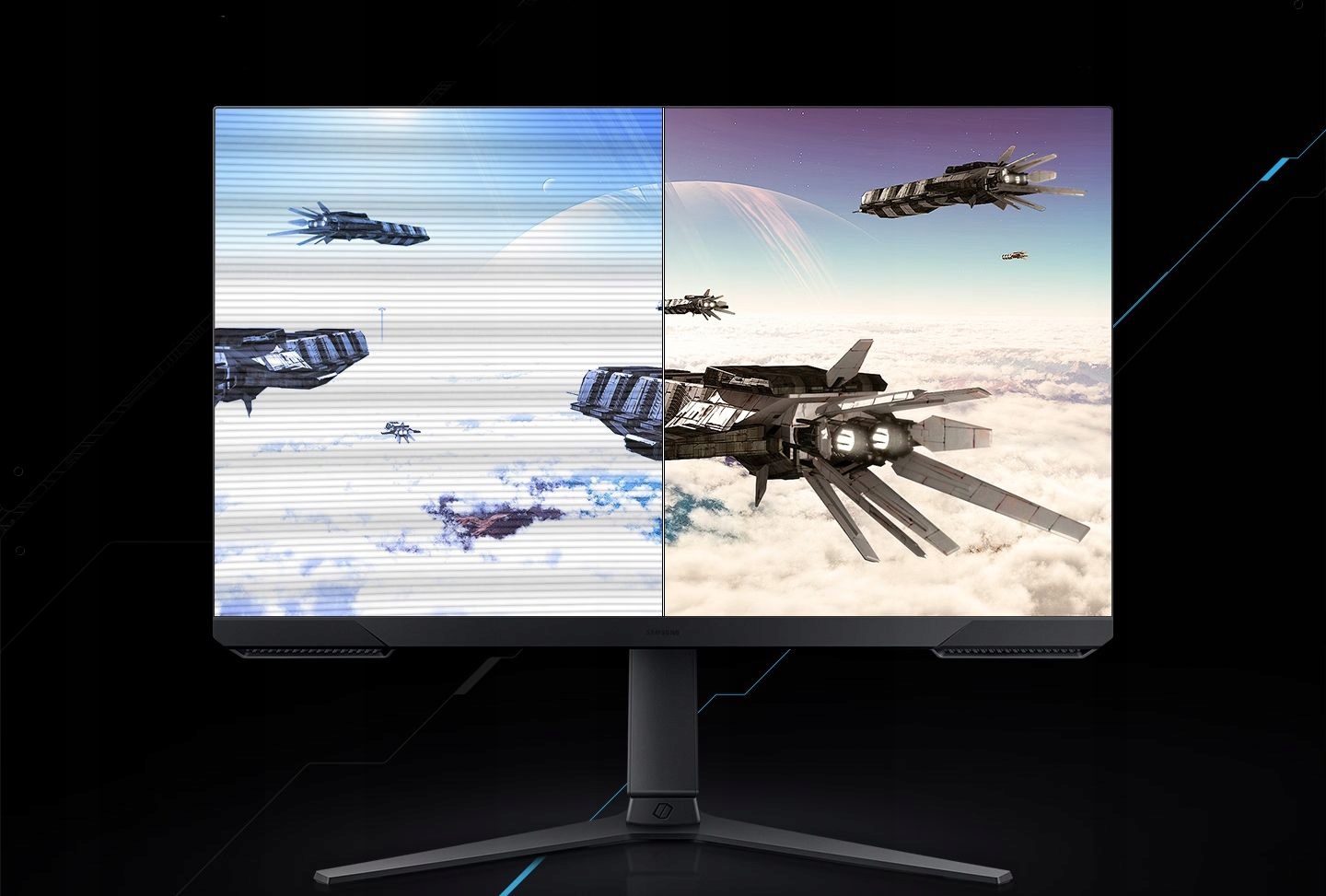 Monitor LED Samsung Odyssey G3 LS27AG300 27" FHD/FSYNC 1 ms 144Hz Pivotc Rozdzielczość natywna 1920 x 1080 px
