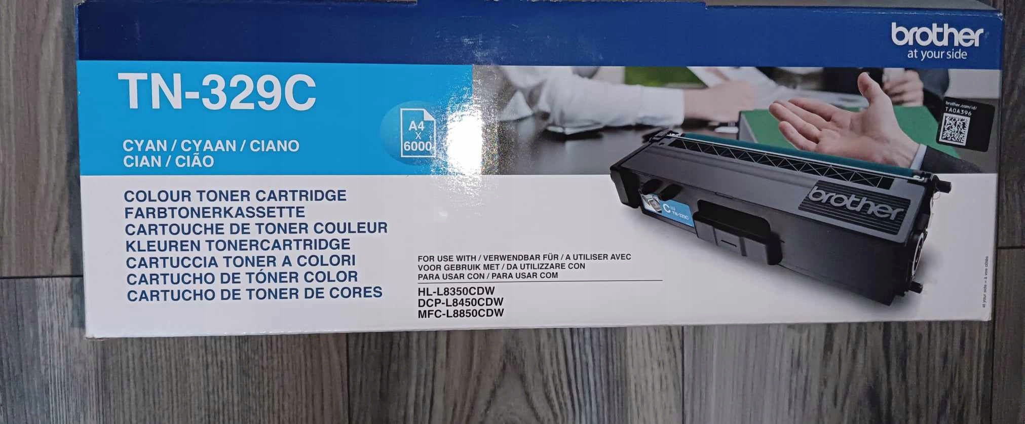 Toner Brother TN329C niebieski (cyan)