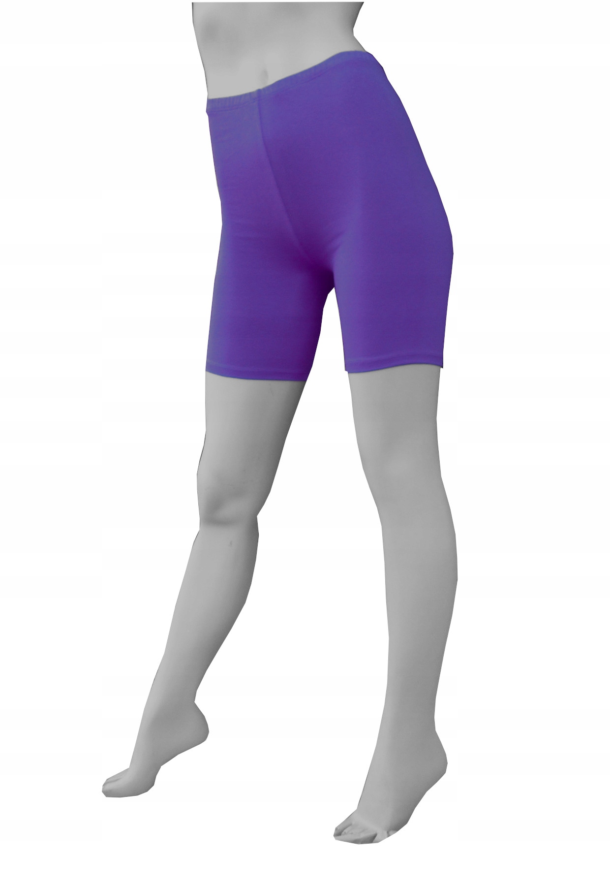 

Legginsy getry leginsy do kolan kolarki M fiolet