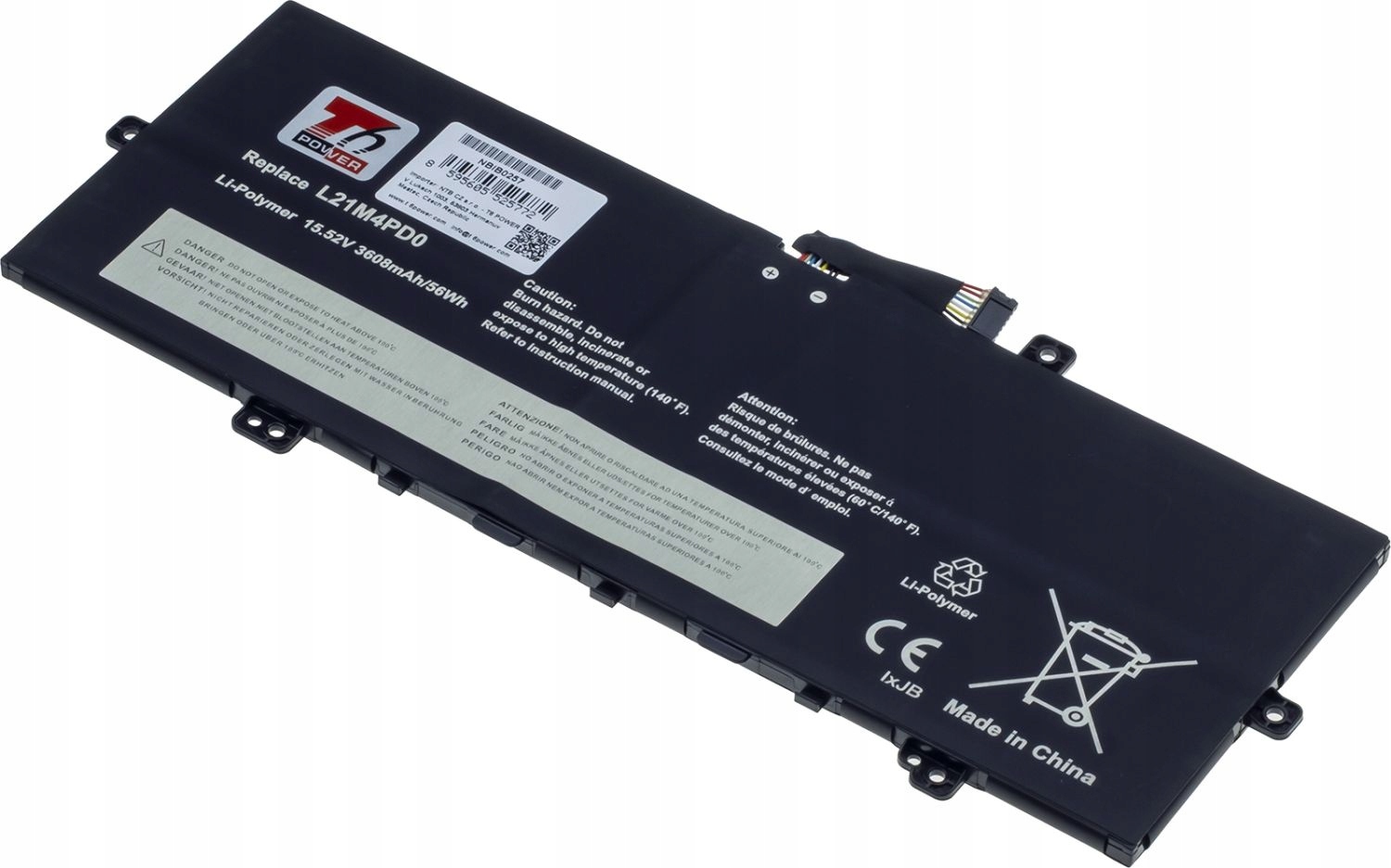 T6 Power batéria pre Lenovo ThinkBook Plus G4 Iru