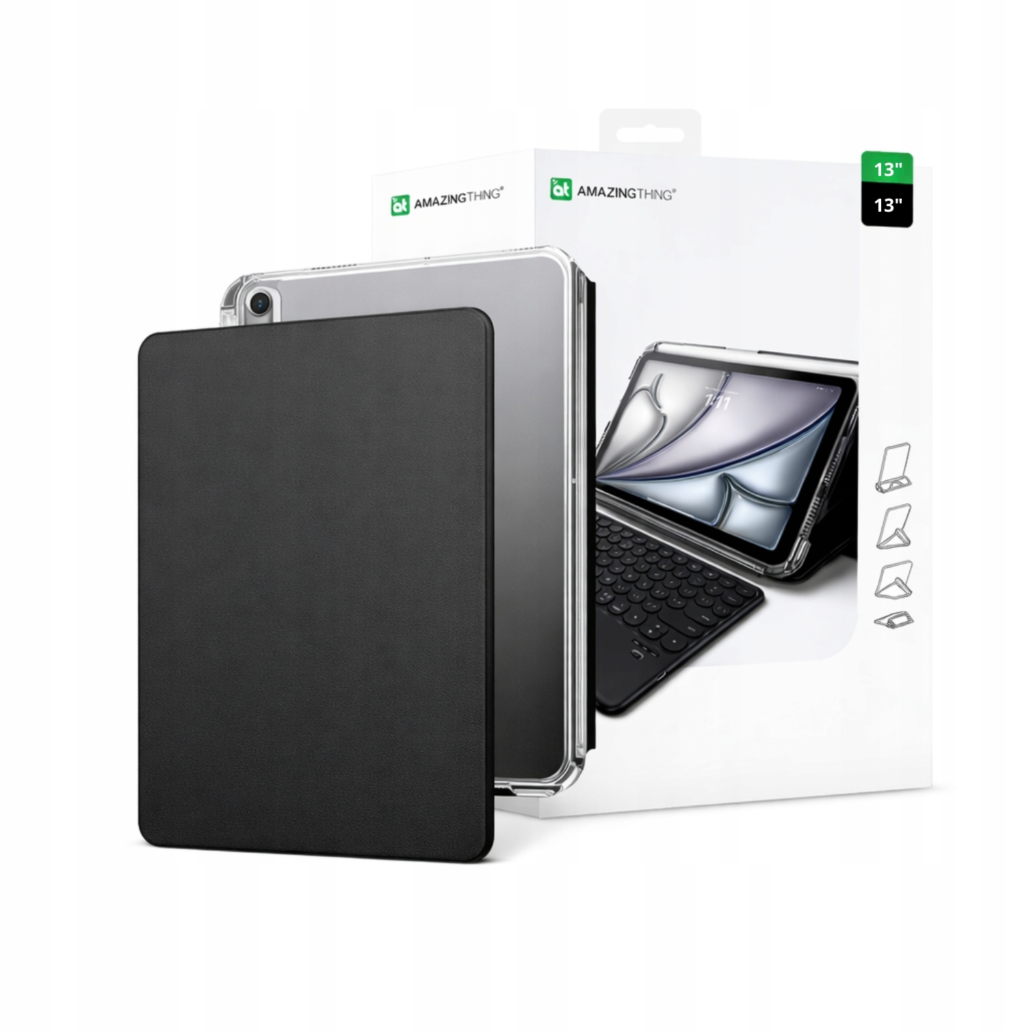 Pouzdro S Bluetooth Klávesnicí Pro Apple Ipad Air M3 M4 13" 2025 2026 Case
