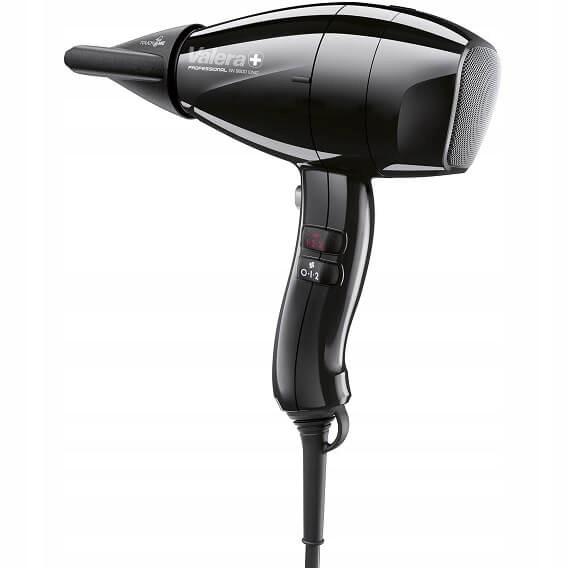 Valera Suszarka do włosów Swiss Nano 9600 Czarna 2100W
