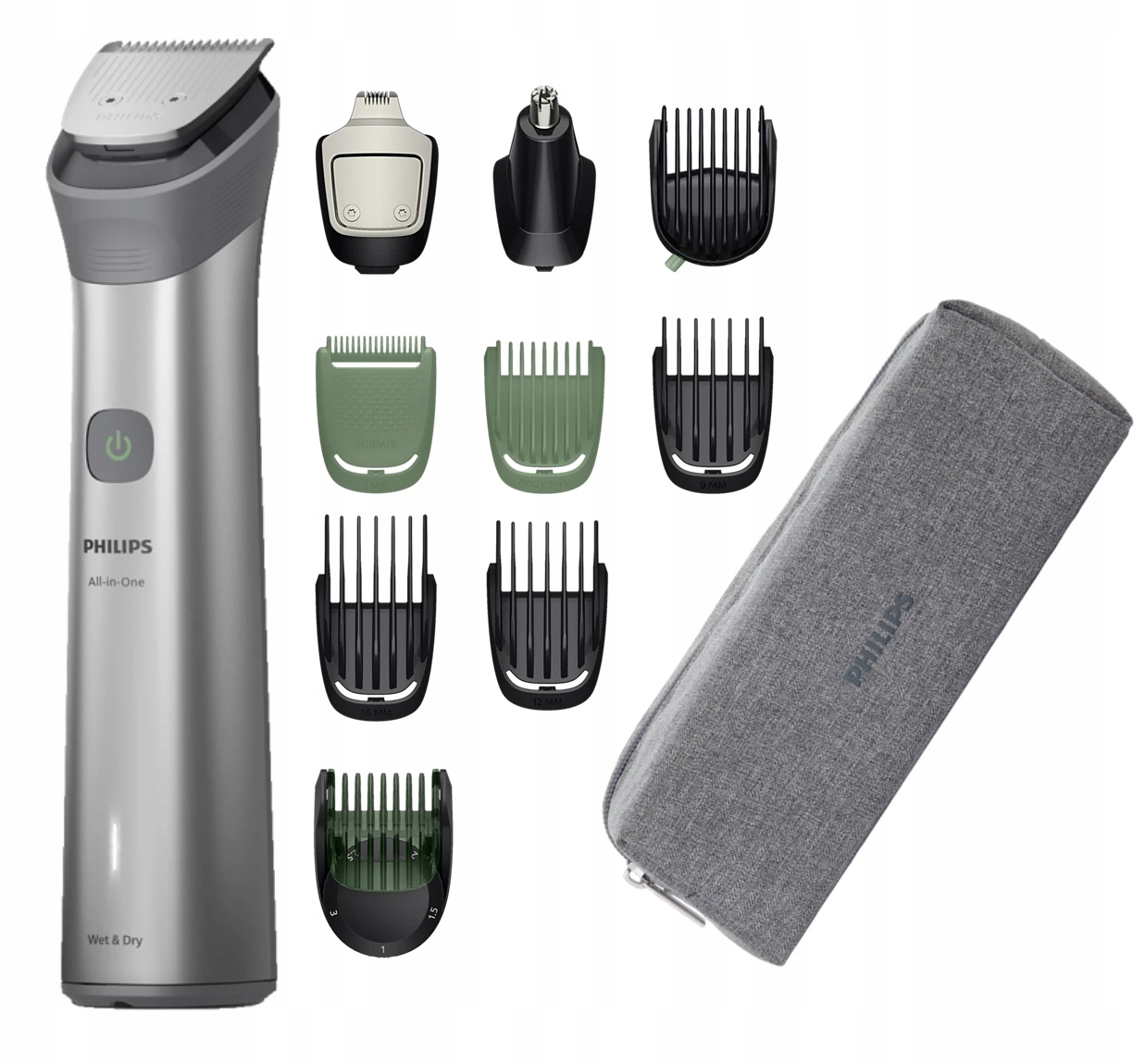 Multifunkční zastřihovač holicí strojek Philips MG5941/15 11v1, mokré i suché použití