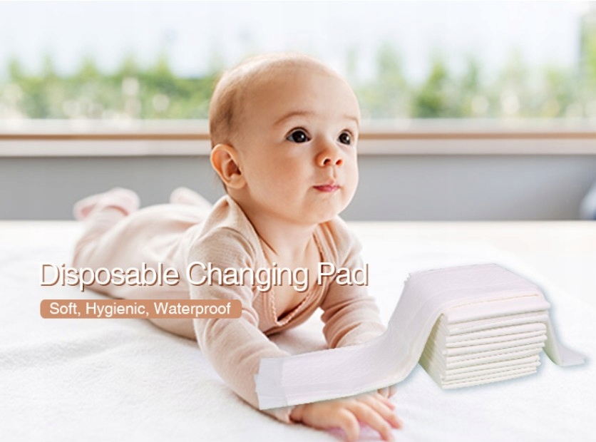 Podkłady Higieniczne do Przewijania BIGPACK 15 szt CHŁONNE 40x60 PRZYLEPCE Szerokość produktu 40 cm