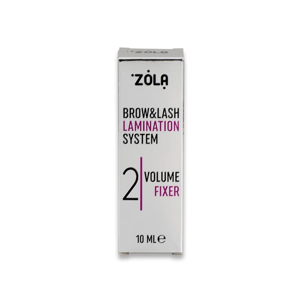 Zola Volume Fixer Krok 02 Přípravek na laminování obočí a řas 10 ml