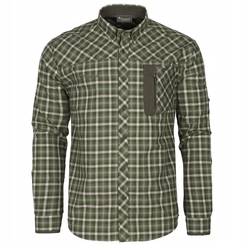 Koszula myśliwska męska wiosna/lato Pinewood Wolf XXL długi rękaw
