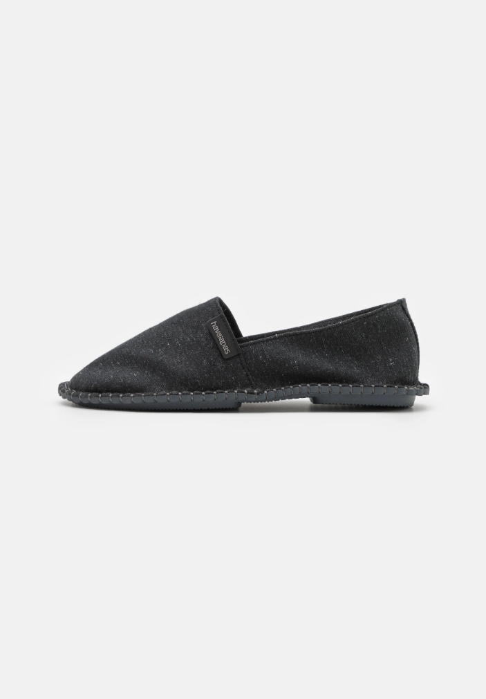 HAVAIANAS ESPADRYLE WSUWANE SZARE Z LOGO 41 Ż9H