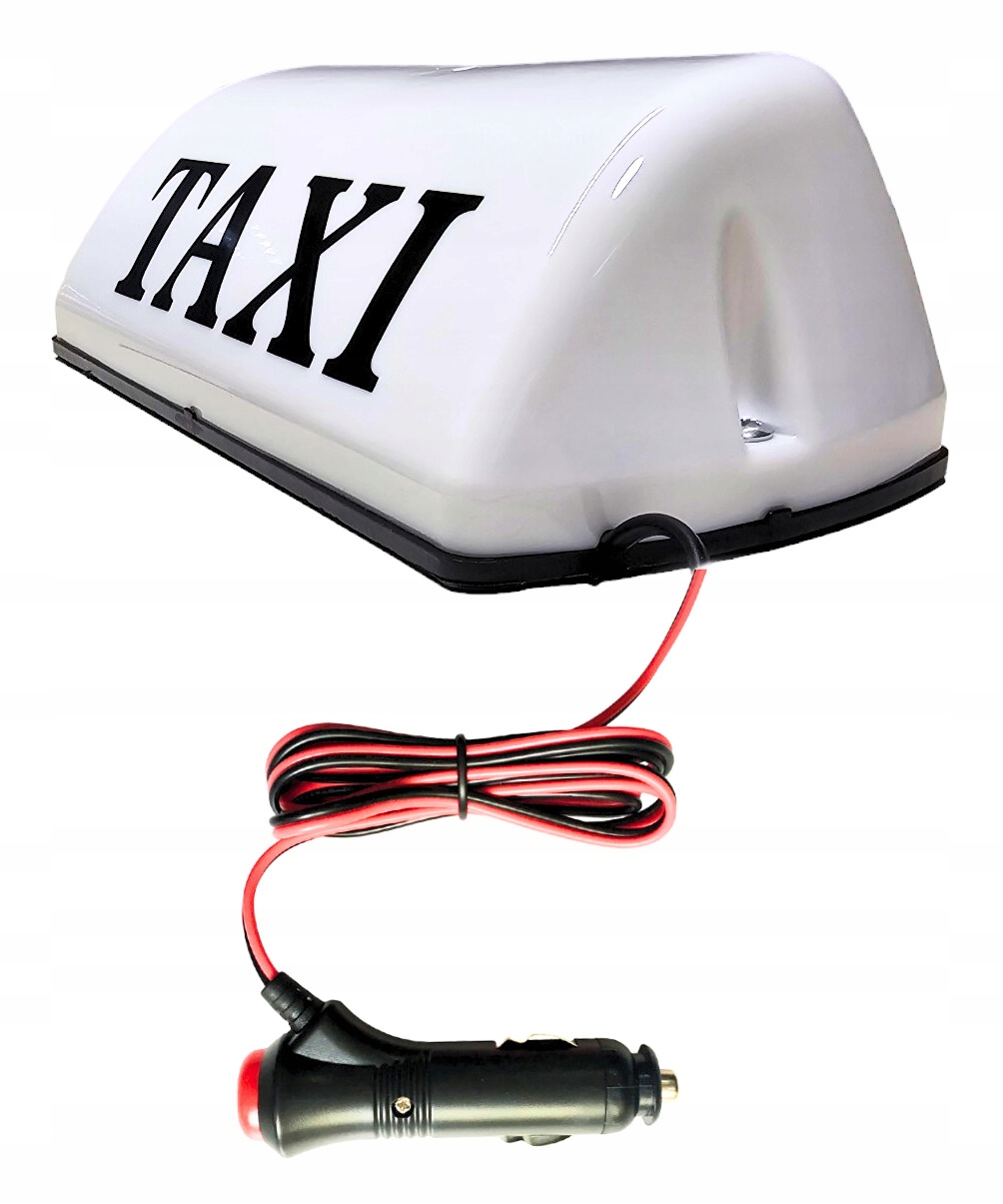 LAMPA TAXI LED BIAŁA Z NAPISEM KOGUT SYGNALIZATOR GAPA NA MAGNES Z WTYCZKĄ Numer katalogowy części LAMPA TAXI LED BIAŁA Z NAPISEM KOGUT SYGNALIZATOR GAPA NA MAGNES Z WTYCZKĄ