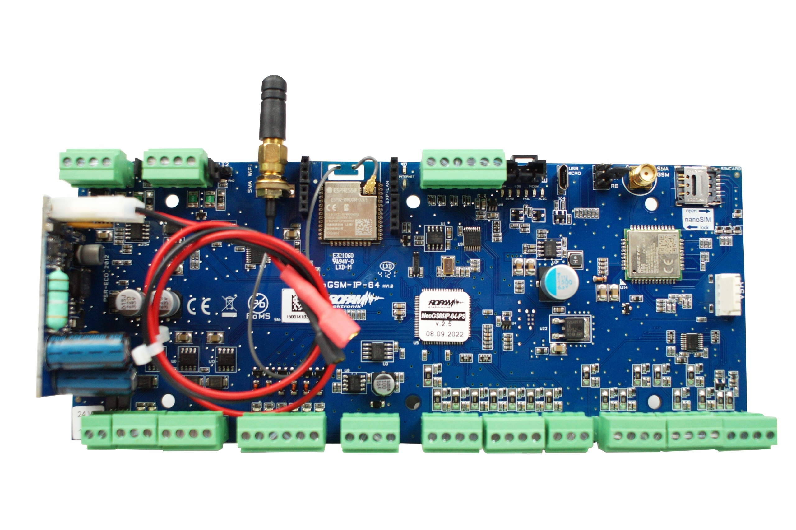 Centrala alarmowa Ropam NeoGSM-IP-64-PS