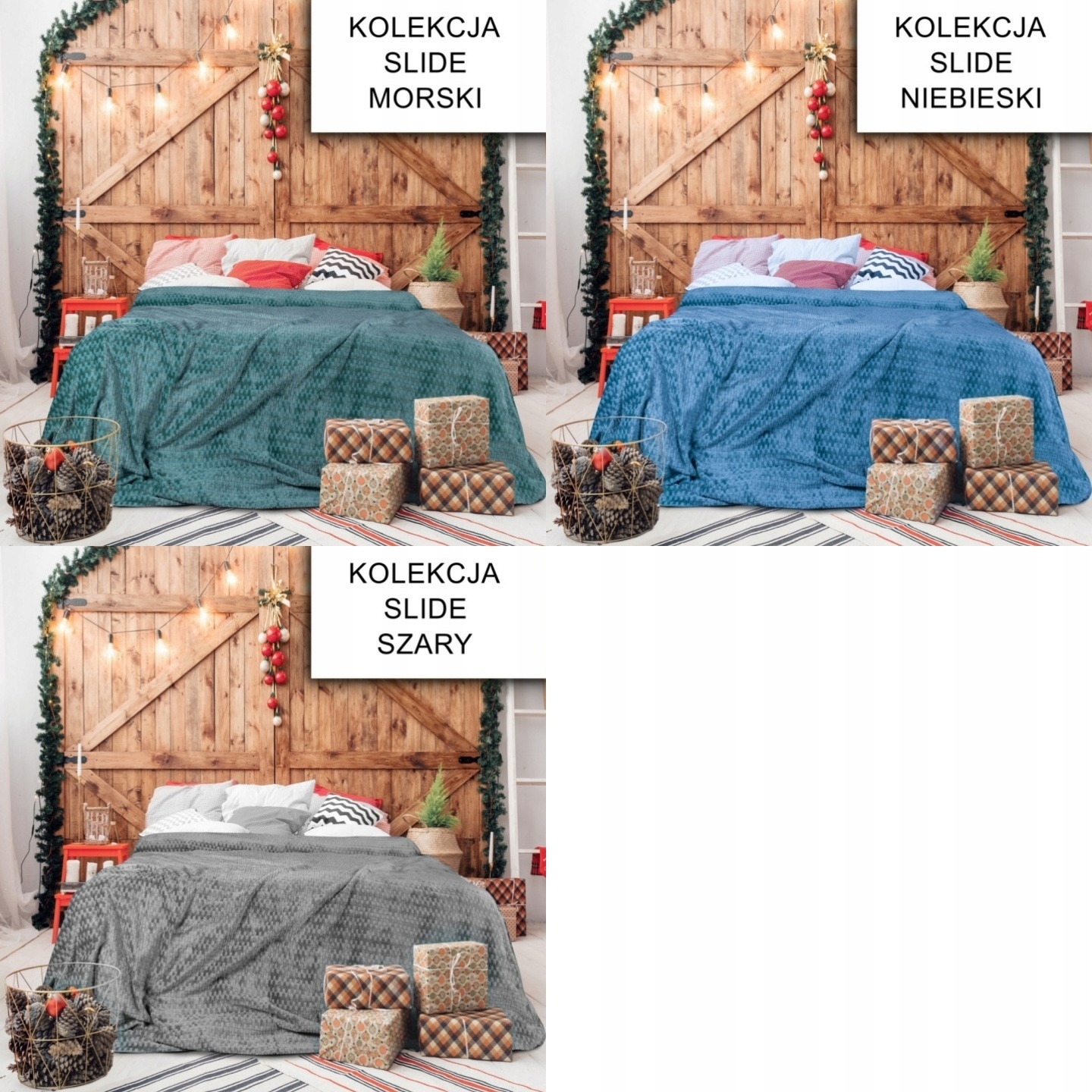 GRUBY KOC NARZUTA NA ŁÓŻKO 200X220 PLED NA KANAPĘ WYTŁACZANY KOLORY Długość 200 cm