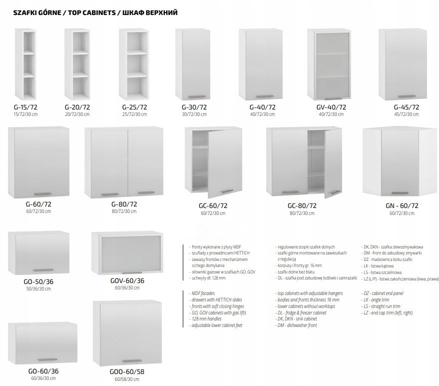 VENTO DM-45/72 front do zabudowy zmywarki dąb miodowy Marka Halmar