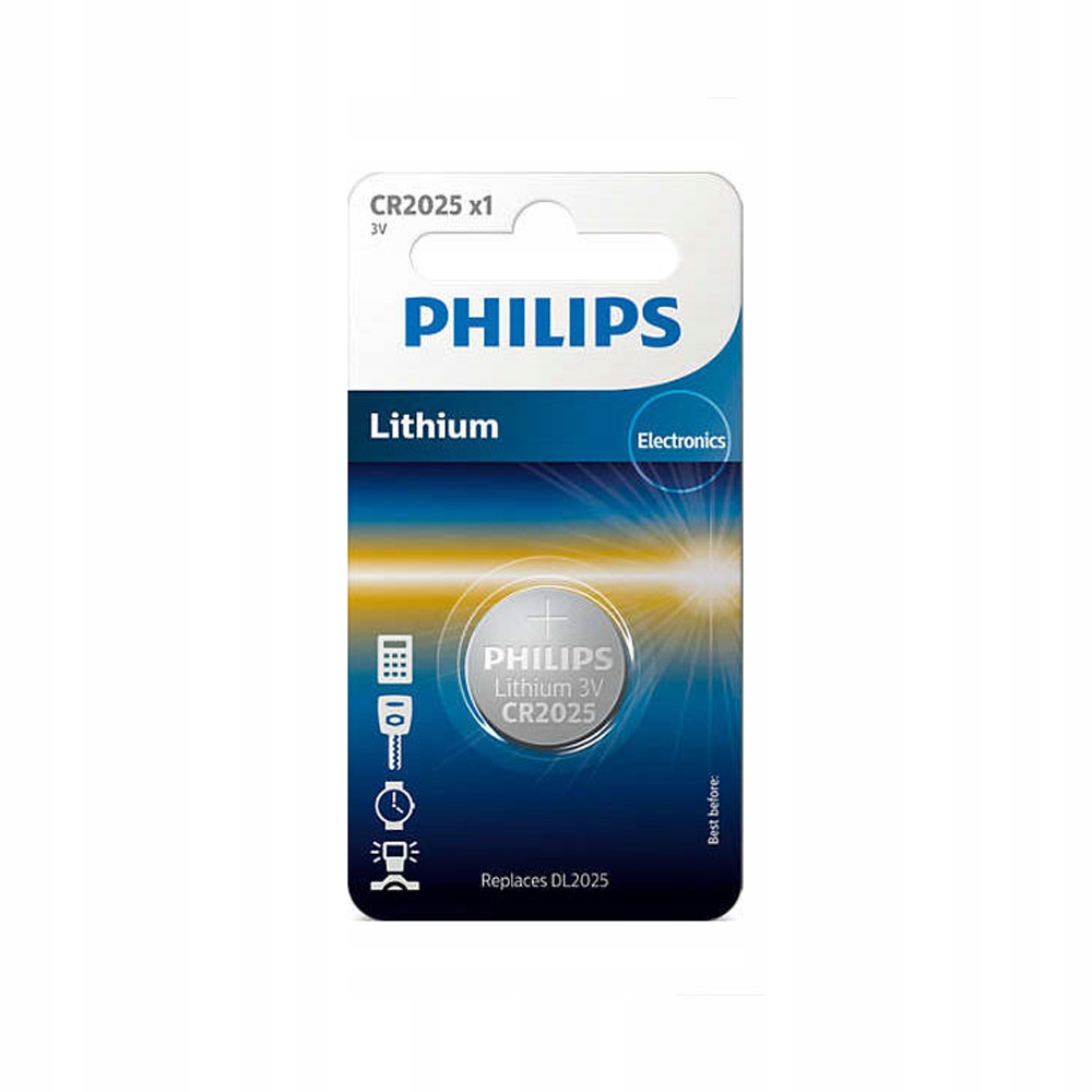 Bateria Philips CR2025 Litowa Blister 1szt