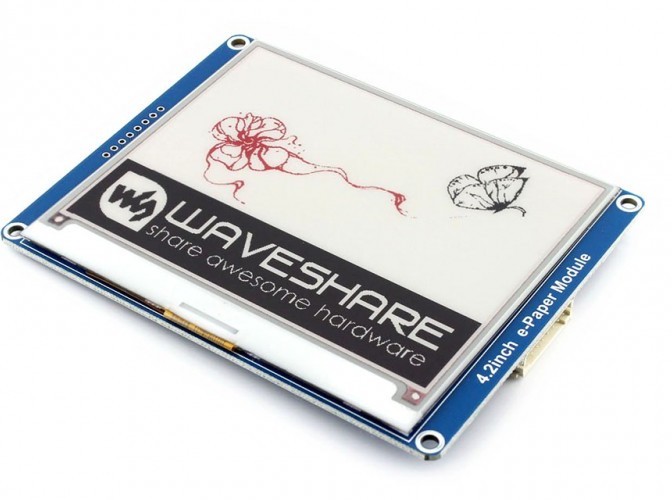 Wyświetlacz WaveShare e-Paper 4.2'' typ B