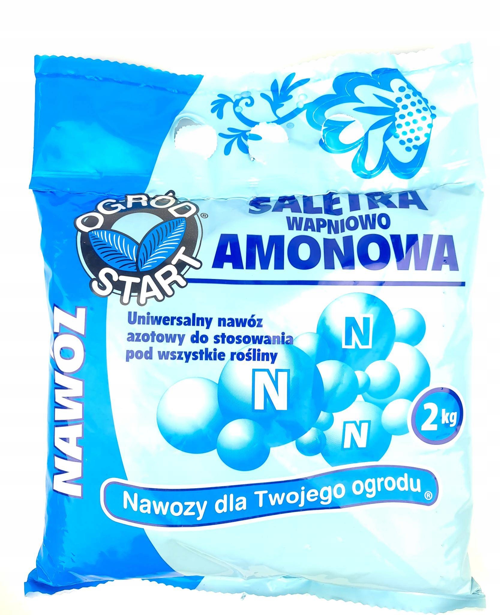 

2kg Saletra amonowa -wapniowa uniwersalny nawóz