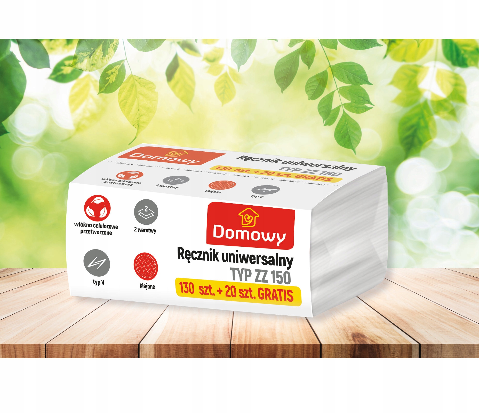 Levně Ručník Domácí Zz 3000ks 2W