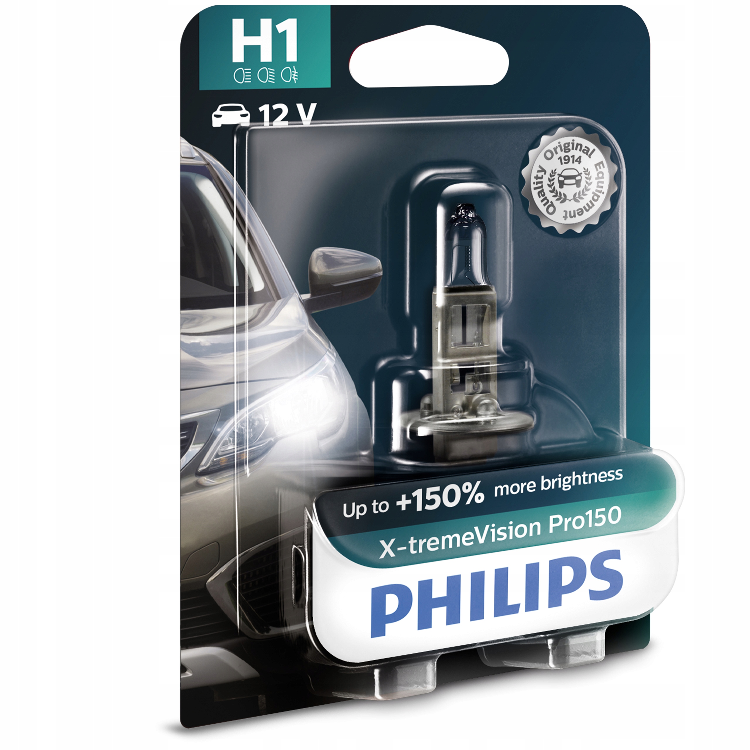 

Philips Żarówka H1 X-Treme Vision Pro150 +150%
