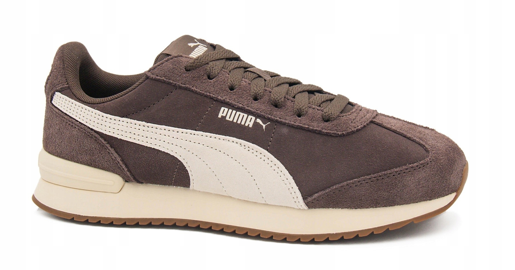 Puma R78 Wind Sd Buty Sportowe Męskie Skórzane 402660 05 Brąz/Beż 41