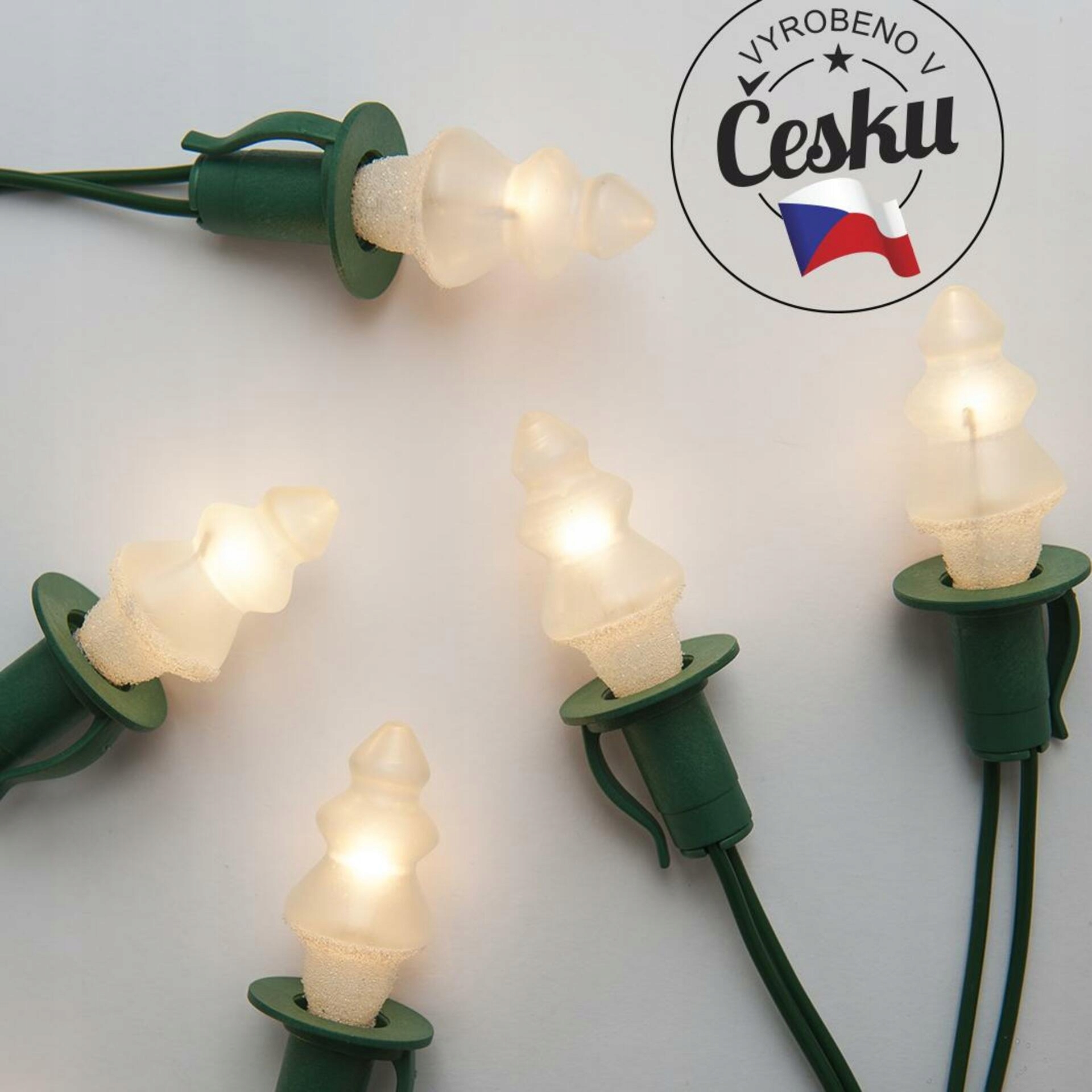 Exihand Souprava Stromek biely TV-12, 12 žiarovka 20V/0,1A