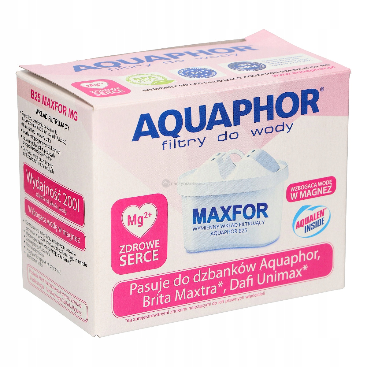 

1 x Wkład Maxfor Filtr B25 Magnez Mg+ Brita Dafi