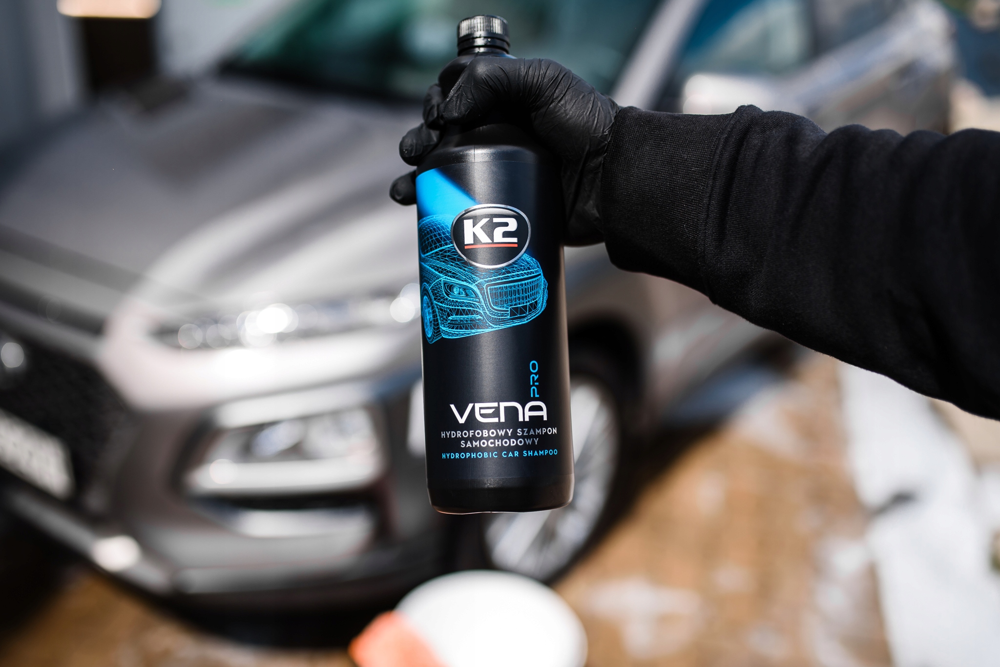 K2 VENA PRO Hydrofobowy Szampon Samochodowy 1L Pojemność opakowania 1000 ml