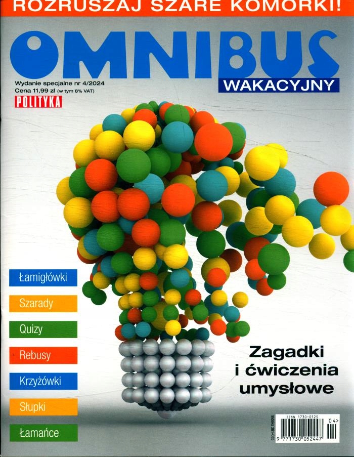 POLITYKA WS 4 / 2024 OMNIBUS WAKACYJNY ISSN 9771730052447