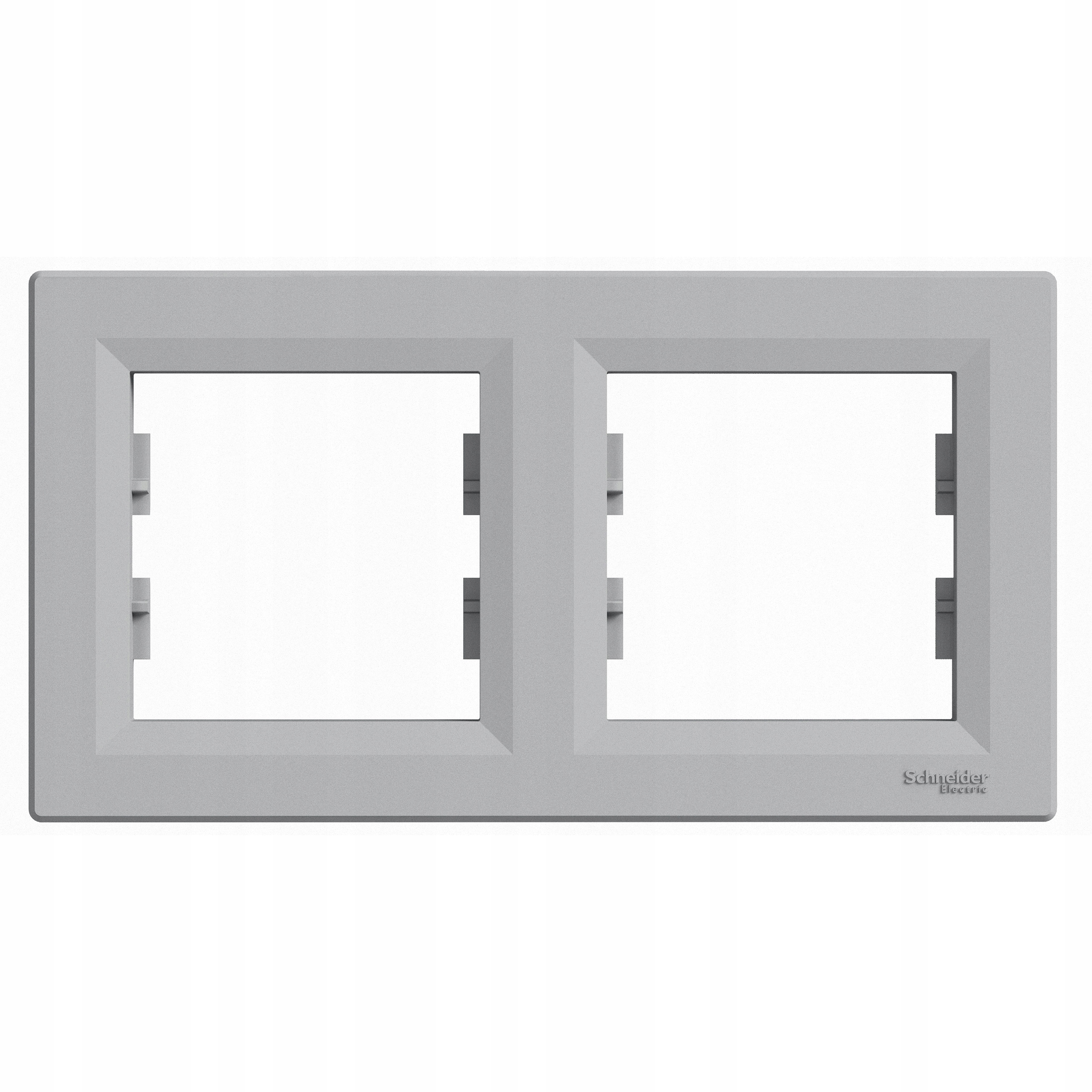 

Asfora Ramka 2-krotna pozioma aluminium
