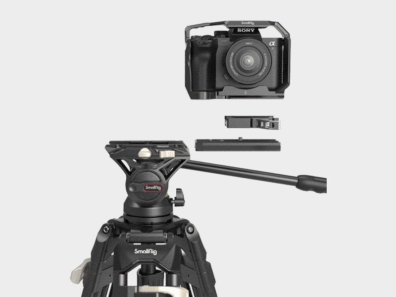 Adapter szybkozłączki statywowej Manfrotto na ARCA SWISS SmallRig Quickrig Marka SmallRig