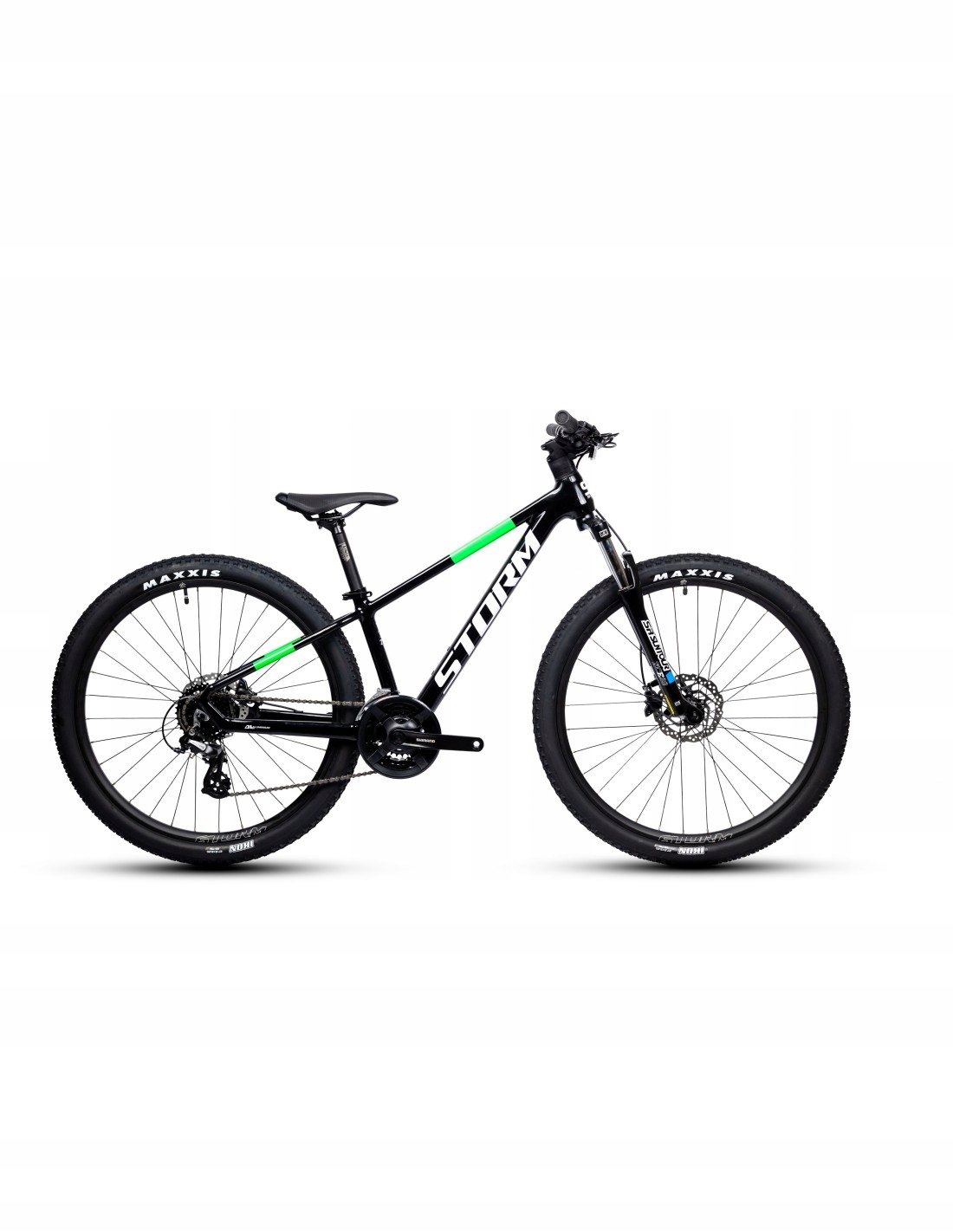 Rower Storm Trail 27,5 1.0 Man czarny/zielony 13