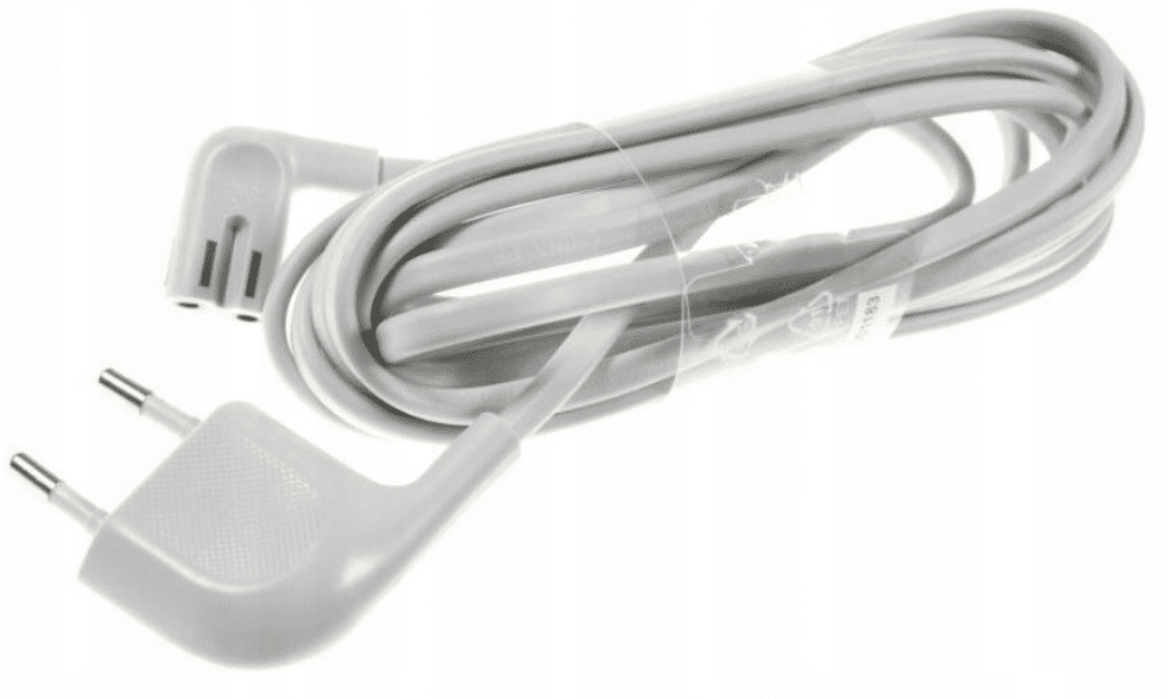 УНИВЕРСАЛЬНЫЙ КАБЕЛЬ ТВ ШНУР ПИТАНИЯ 3М ВОСЬМЕРКА SAMSUNG БЕЛЫЙ / СЕРЫЙ