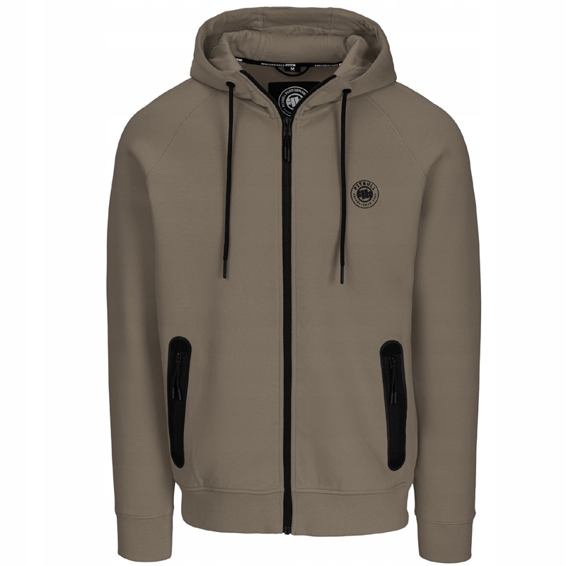 Pit Bull rozepínací mikina Dogwood Zip hooded tauperoz 3XL