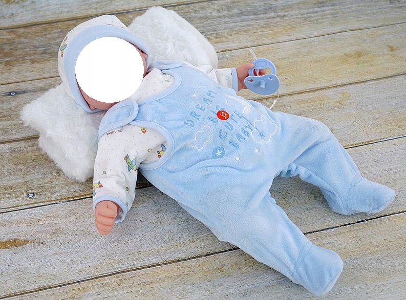 UBRANKO DLA LALKI BOBAS 45CM Bohater brak