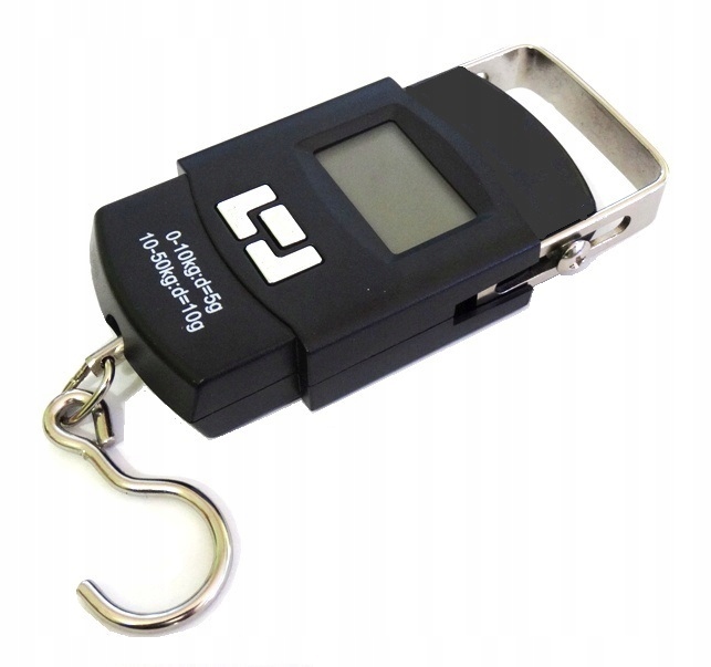 WAGA WĘDKARSKA BAGAŻOWA ELEKTRONICZNA RĘCZNA DO 50 KG. Kod producenta marian59pls1