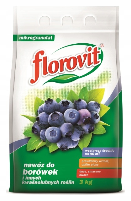 

Florovit nawóz do borówek i kwaśnolubnych 3kg Inco
