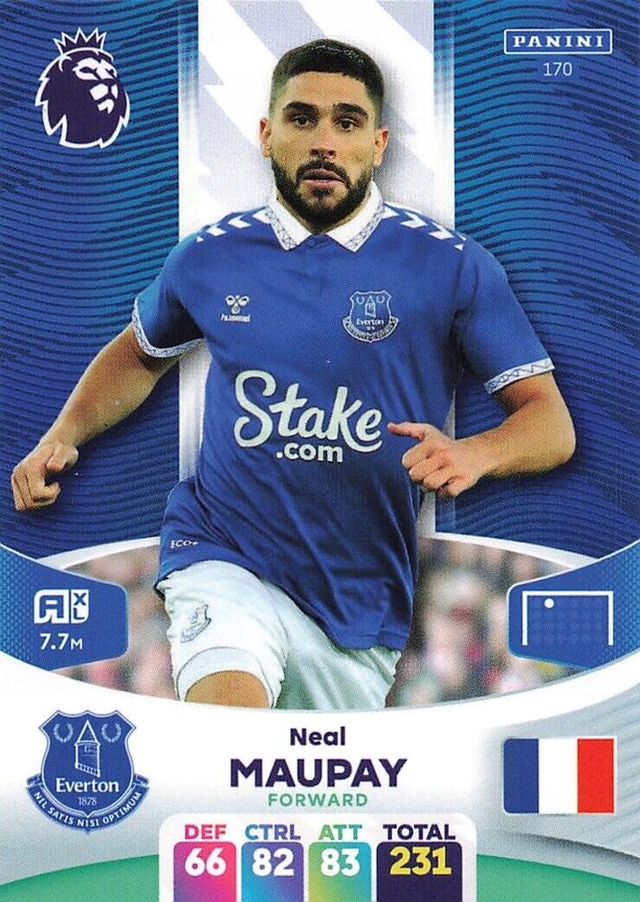 Premier League 2024 170 Neal Maupay Panini Adrenal