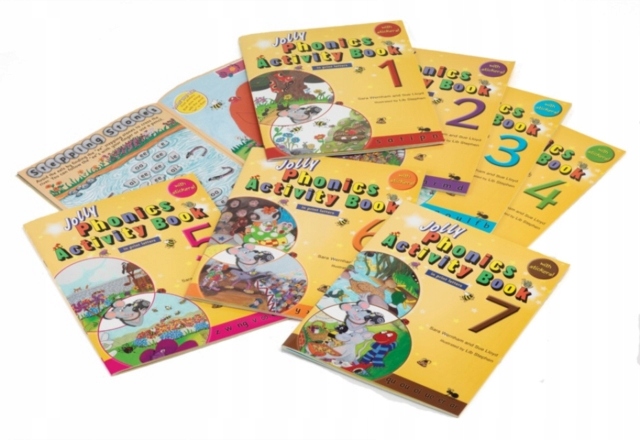 Jolly Phonics Activity Books 1-7: Sara Wernham • Cena, Opinie