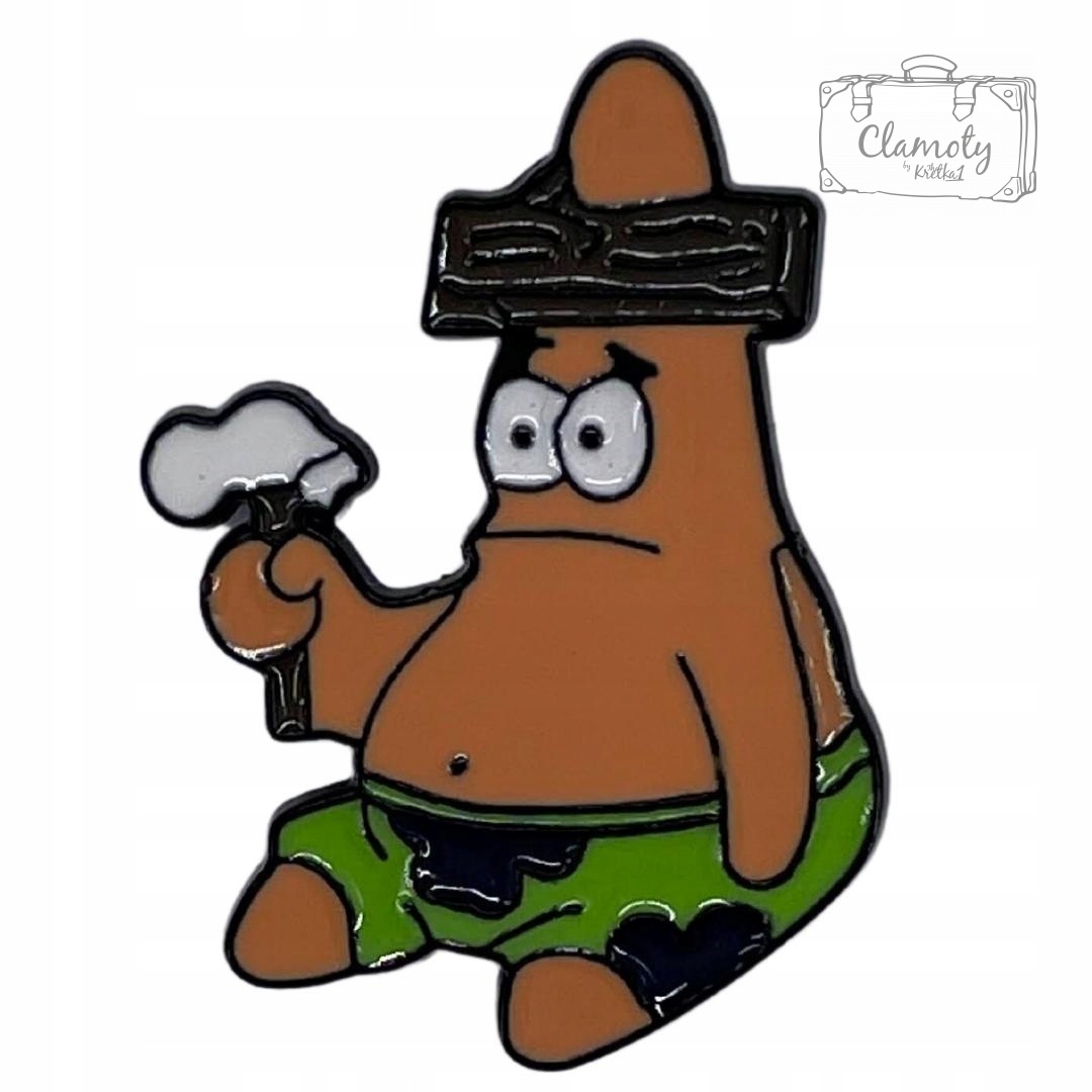 

Przypinka Metalowa Metal Pin Patrick Pianka